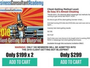 Business Consultant Academy – Client Getting Bot Blueprint (2018)