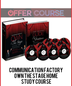 Communication Factory – Own The Stage Home Study Course