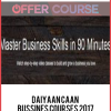 Daiyaan Caan – Bussines Courses 2017