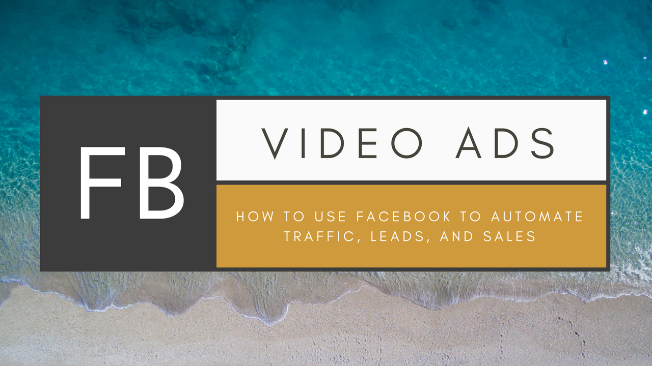 James Wedmore – FB Video Ads