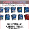 For 10x Package PLR Bundle Firesale OTO DOWNSELL