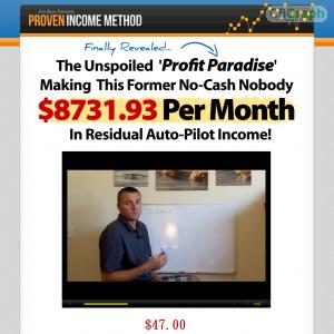 Jan Roos – Proven Income Method