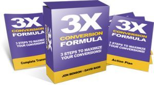 Jon Benson & David Bass – 3X Conversion Formula