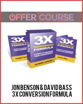 Jon Benson & David Bass – 3X Conversion Formula
