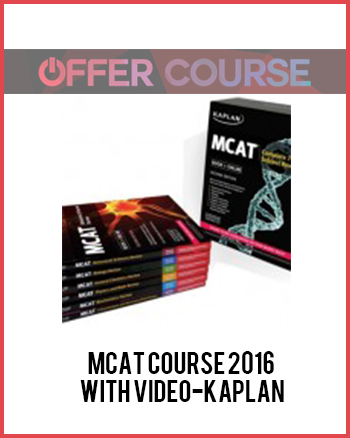 MCAT Course 2016 with Video-Kaplan