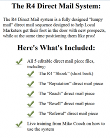 Mike Cooch – The R4 Direct Mail System