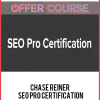 Chase Reiner - SEO Pro Certification