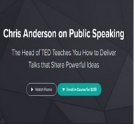 Chris Anderson on Public Speaking