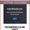 Freedom Wholesaling Course