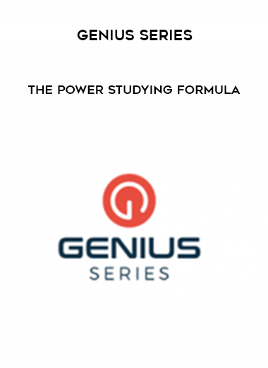 Genius Series - The Power Studying Formula