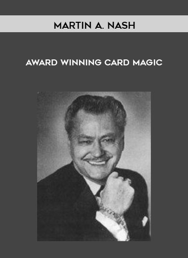 Award Winning Card Magic by Martin A. Nash