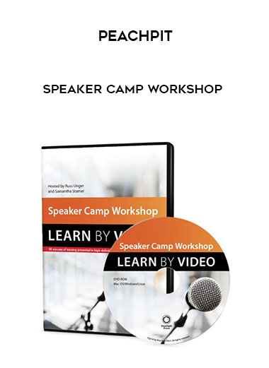 Speaker Camp Workshop by Peachpit