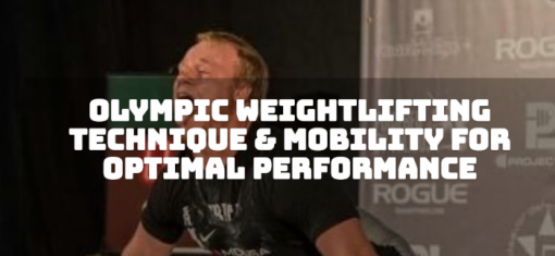 Glenn Pendlay – Olympic Weightlifting Techniques