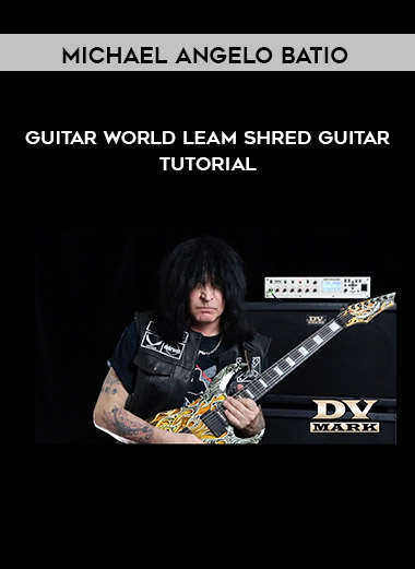 Guitar World Leam Shred Guitar - TUTORIAL by Michael Angelo Batio