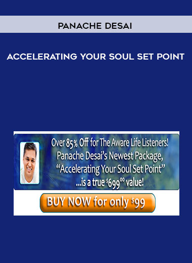 Accelerating your Soul Set Point by Panache Desai