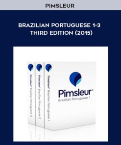 Pimsleur – Brazilian Portuguese 1-3 – Third Edition (2015)