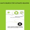 Viktor Frank! - Man's Search For Ultimate Meaning