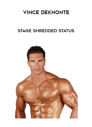 Stage Shredded Status by Vince Deknonte