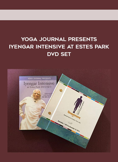 Iyengar Intensive at Estes Park DVD Set by Yoga Journal Presents