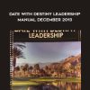 Anthony Robbins – Date With Destiny Leadership Manual December 2013
