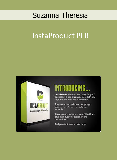 Suzanna Theresia - InstaProduct PLR