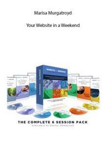 Your Website in a Weekend by Marisa Murgatroyd