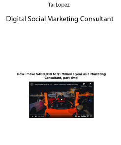 Tai Lopez – Digital Social Marketing Consultant