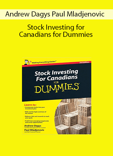 Andrew Dagys Paul Mladjenovic - Stock Investing for Canadians for Dummies
