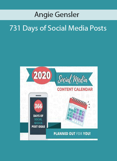 Angie Gensler - 731 Days of Social Media Posts