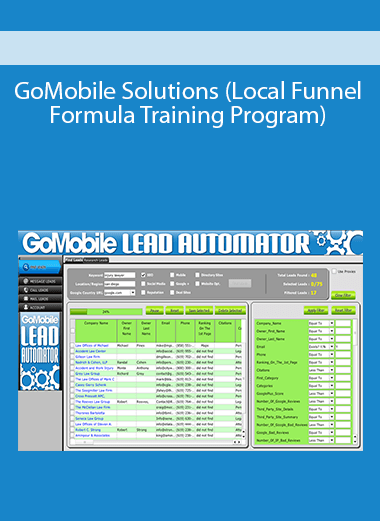 GoMobile Solutions (Local Funnel Formula Training Program)