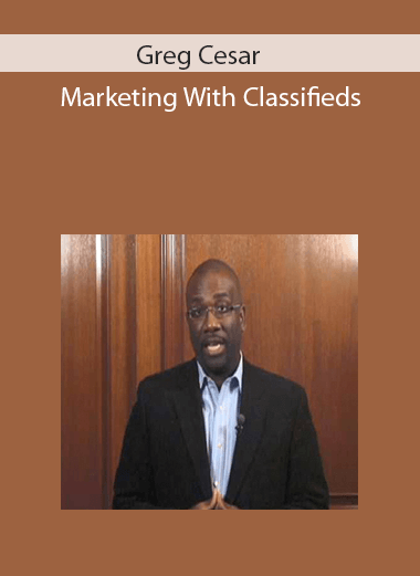 Greg Cesar - Marketing With Classifieds