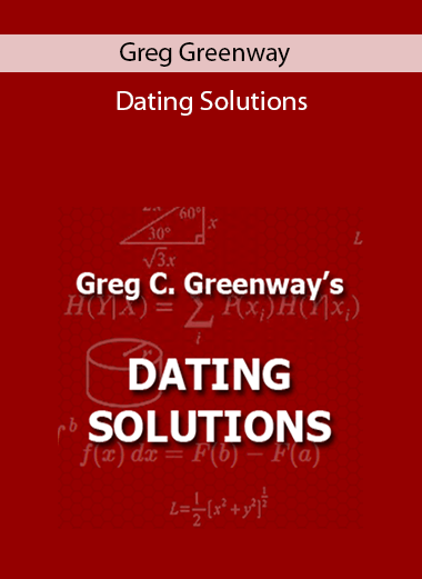 Greg Greenway – Dating Solutions