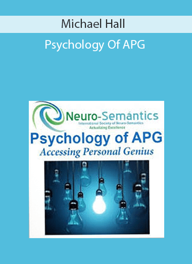 Michael Hall - Psychology Of APG