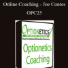 Optionetics - Online Coaching - Joe Contes - OPC25