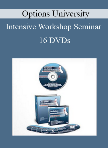 Options University - Intensive Workshop Seminar 16 DVDs