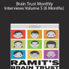 Ramit Sethi - Brain Trust Monthly Interviews Volume 5 (6 Months)