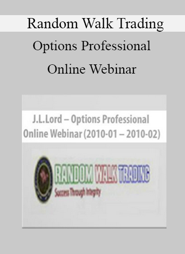 Random Walk Trading - Options Professional Online Webinar