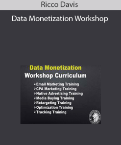 Ricco Davis - Data Monetization Workshop