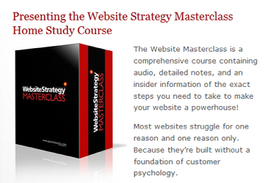 Sean D Souza's - Premium Website Strategy Masterclass Premium