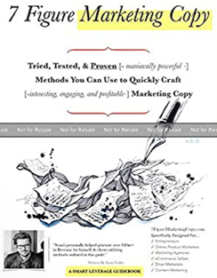 Sean Vosler - 7-Figure Marketing Copy Book