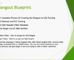 Holly Starks Cooper - Easy Hangout Blueprint + OTO