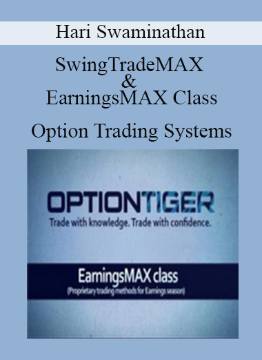 SwingTradeMAX & EarningsMAX Class - Option Trading Systems