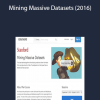 Coursera – Mining Massive Datasets (2016)