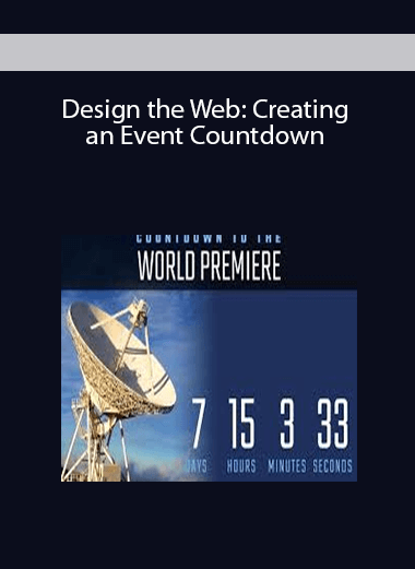 Design the Web: Creating an Event Countdown