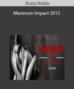 Kezia Noble – Maximum Impact 2015