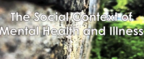 The Social Context of Mental Health and Illness – University of Toronto