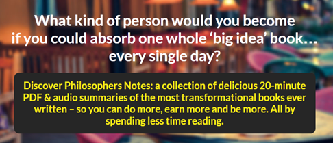 Brian Johnson – 180 Philosophers Notes