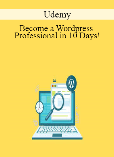Udemy - Become a Wordpress Professional in 10 Days!