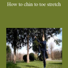 Wudang Academy- How to chin to toe stretch