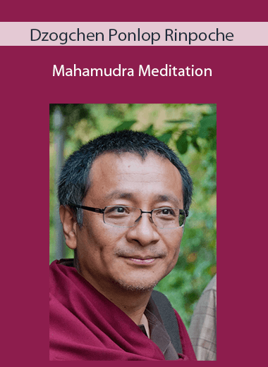 Dzogchen Ponlop Rinpoche - Mahamudra Meditation